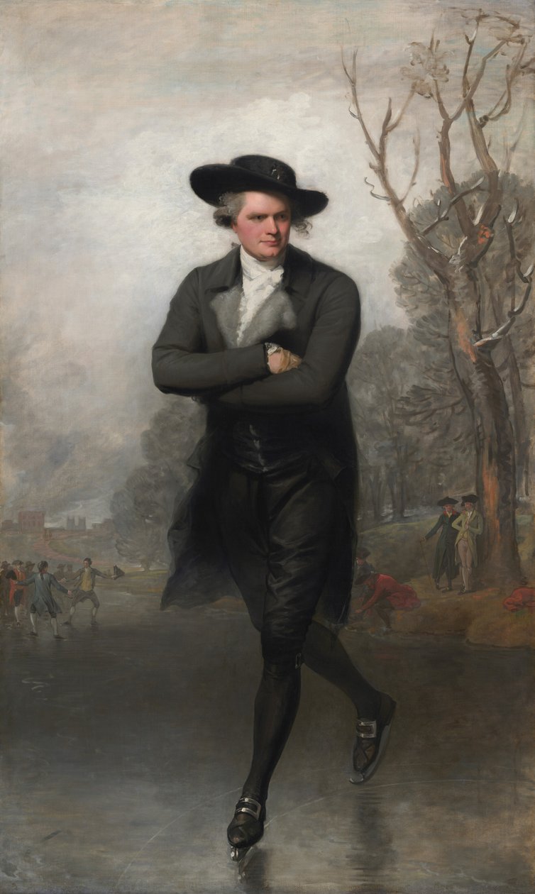 Skateren (Portræt af William Grant) af Gilbert Stuart