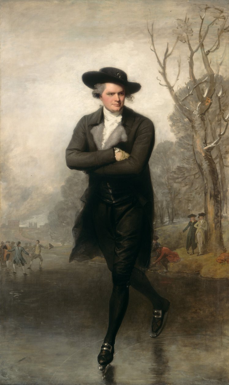 Skater-portrættet af William Grant, 1782. af Gilbert Stuart