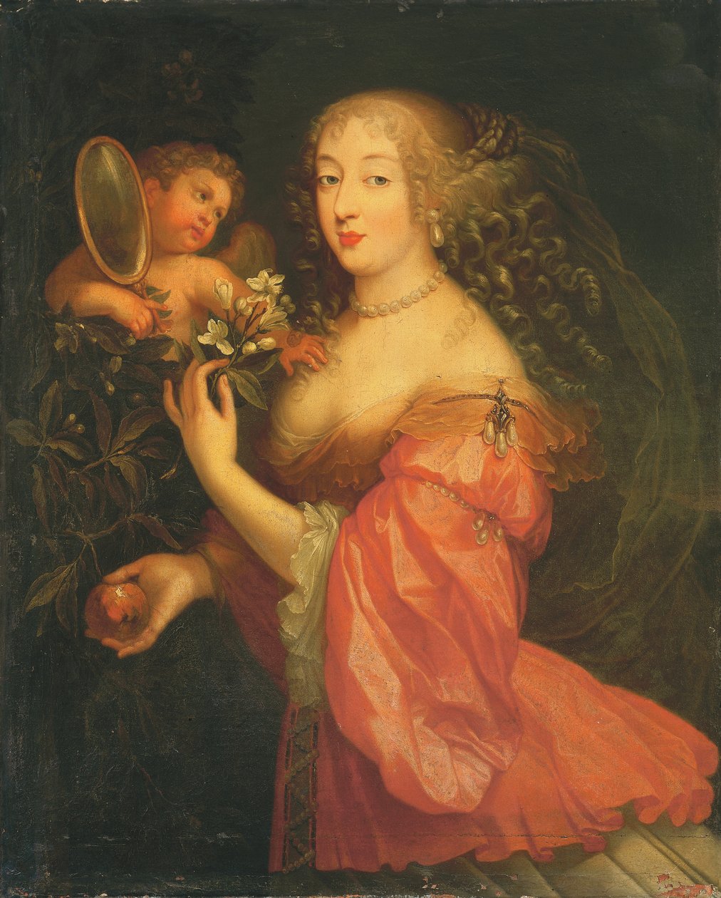 Portræt af Anne Marie Louise d