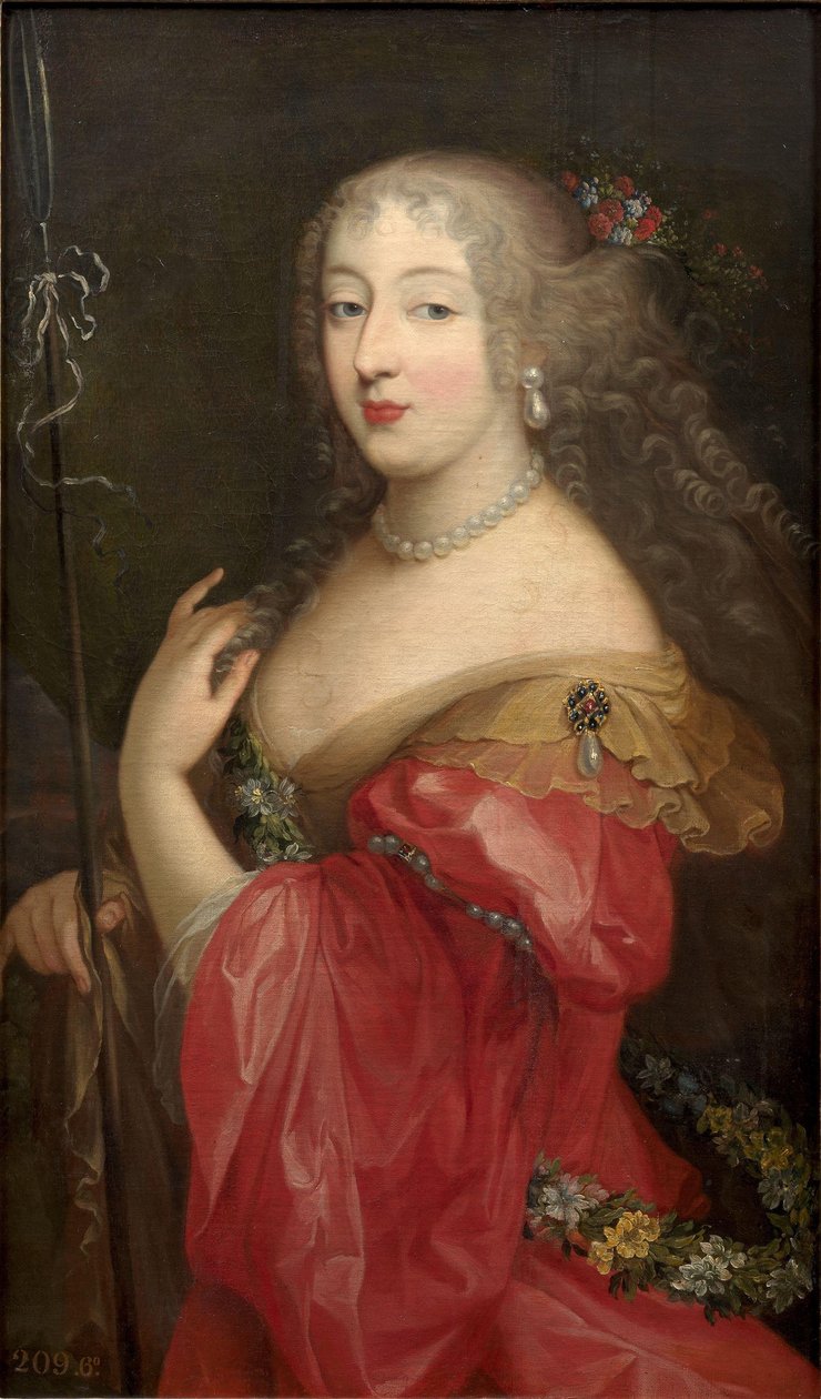 "La Grande Mademoiselle som hyrdinde af Gilbert de Seve