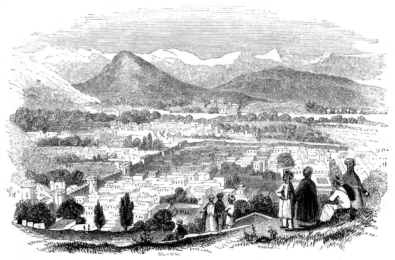 Udsigt over obskønt, 1847 af Giles