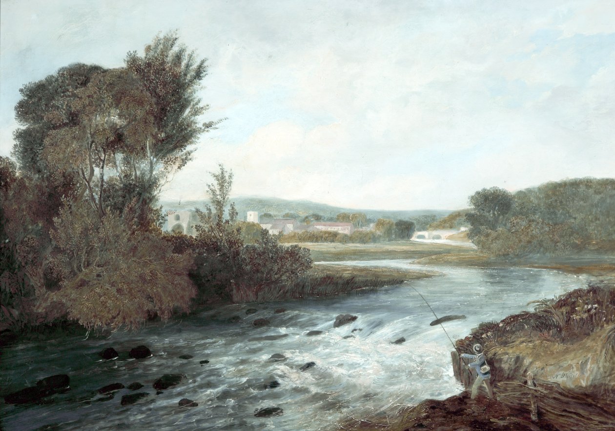 I nærheden af Whalley, Lancashire af Giles Firman Phillips