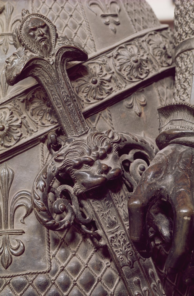 Detalje af ringbrynjehånd, fra Maximilian I