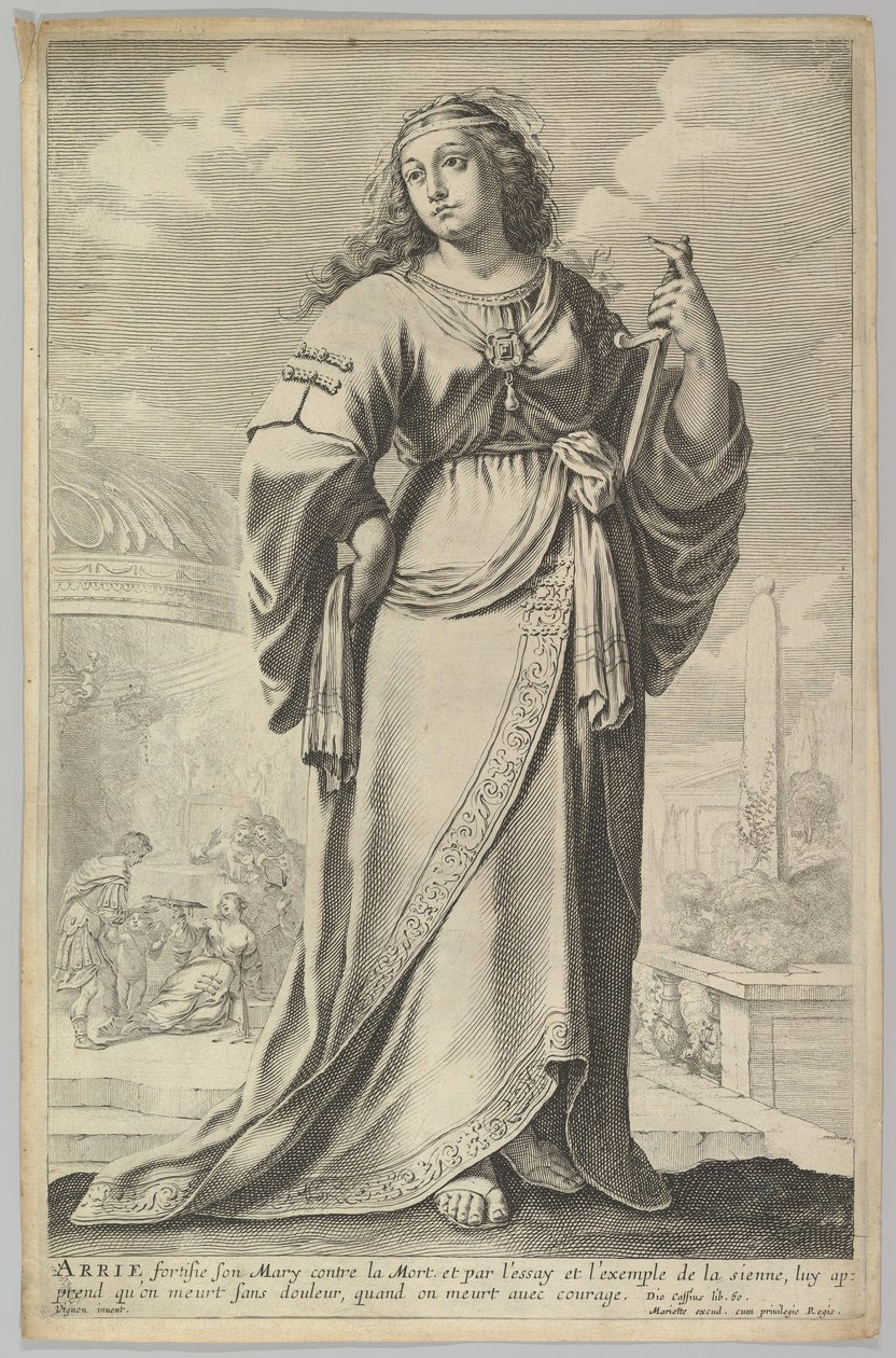 Arrie, 1647. Skaber: Gilles Rousselet, Abraham Bosse. af Gilles Rousselet and Abraham Bosse