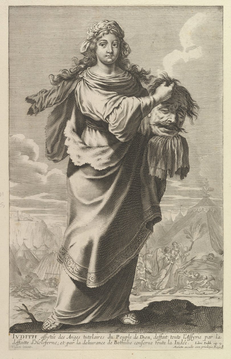 Judith, 1647. Skaber: Gilles Rousselet, Abraham Bosse. af Gilles Rousselet and Abraham Bosse