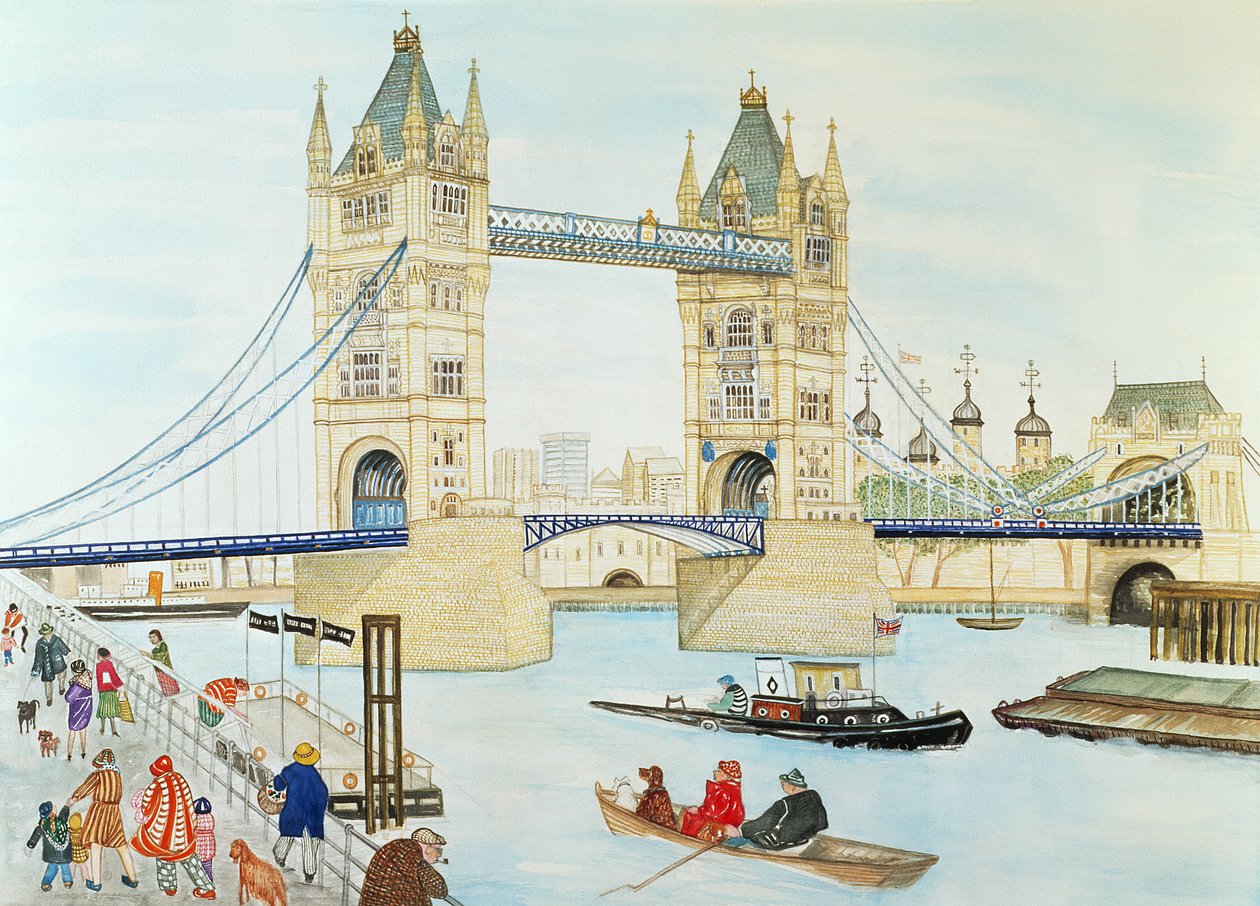 Tower Bridge, London af Gillian Lawson