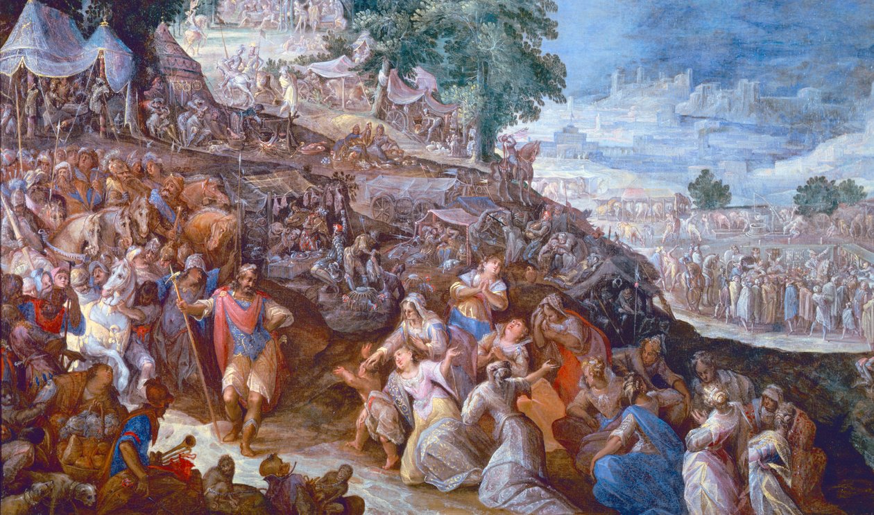 Volumnia før Coriolanus af Gillis van Valckenborch