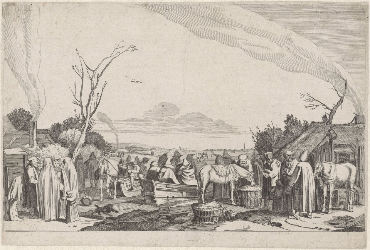 Vinter De fire årstider (serietitel) af Gillis van Scheyndel (I)