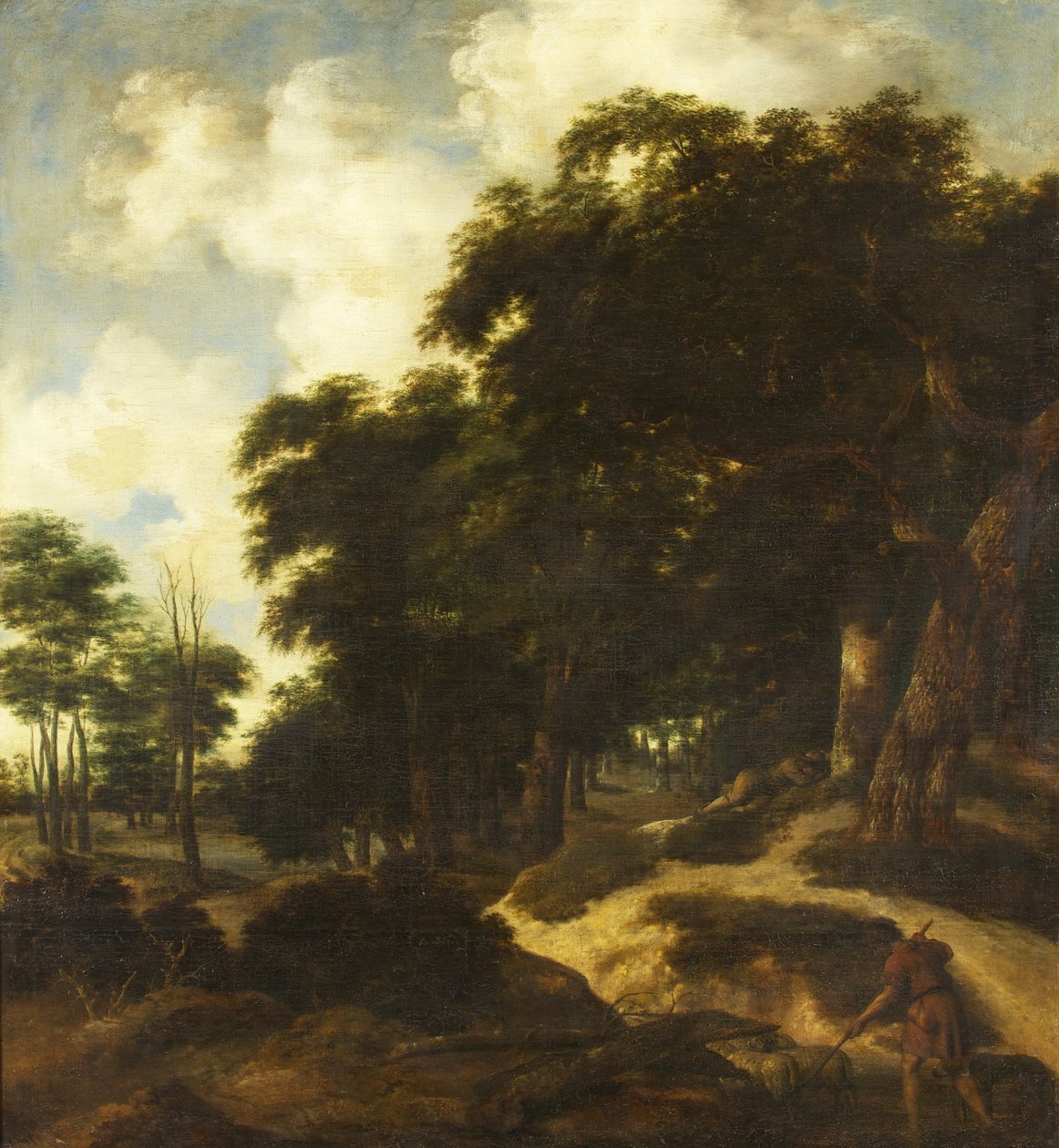 Skovscene af Gillis van Scheyndel