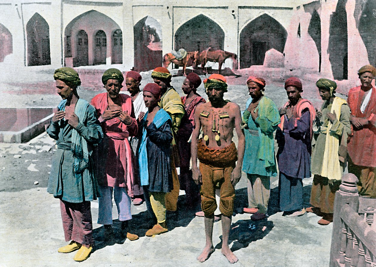 Dervisher og martyrer, Teheran, c1890 af Gillot