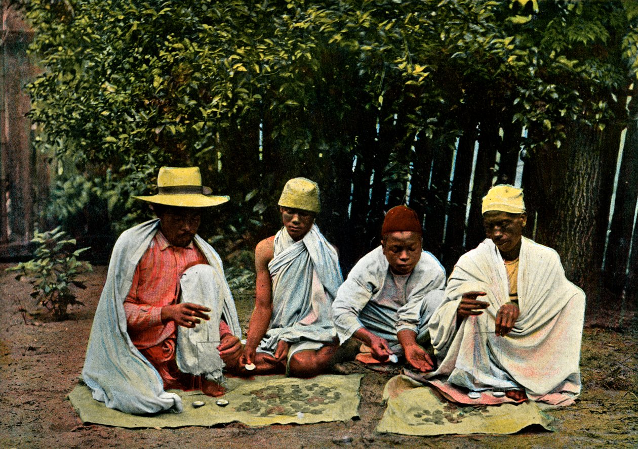 Hova-vekslere, Madagaskar, slutningen af det 19. århundrede. af Gillot