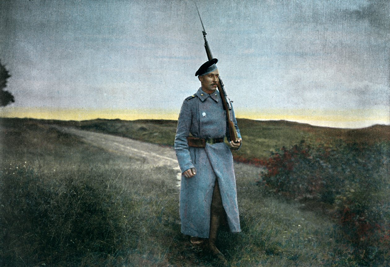 Russisk vagtpost, c1890 af Gillot