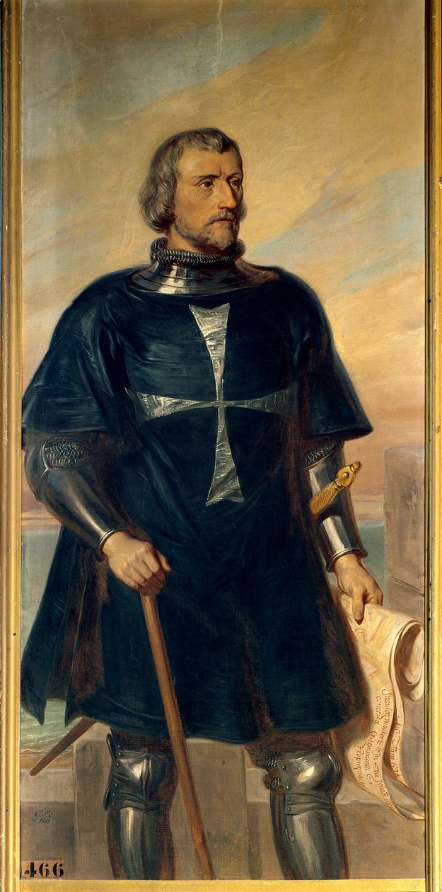 Portræt af Philippe de Villiers de l