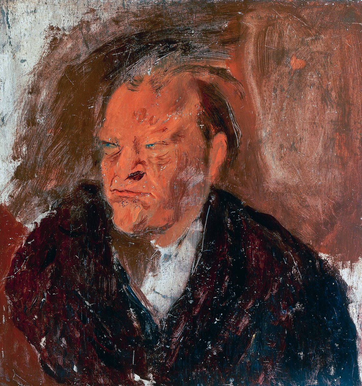 Portræt af Giuseppe Ungaretti (Alexandria af Gino  Bonichi