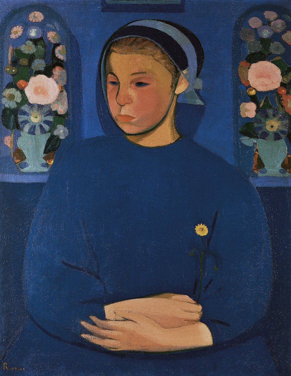 Blomsterpigen af Gino Rossi