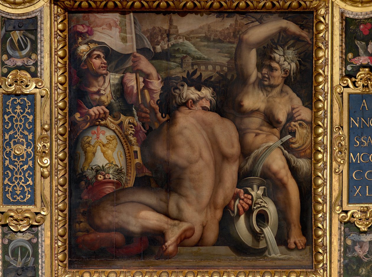 Allegori om Casentino af Giorgio Vasari