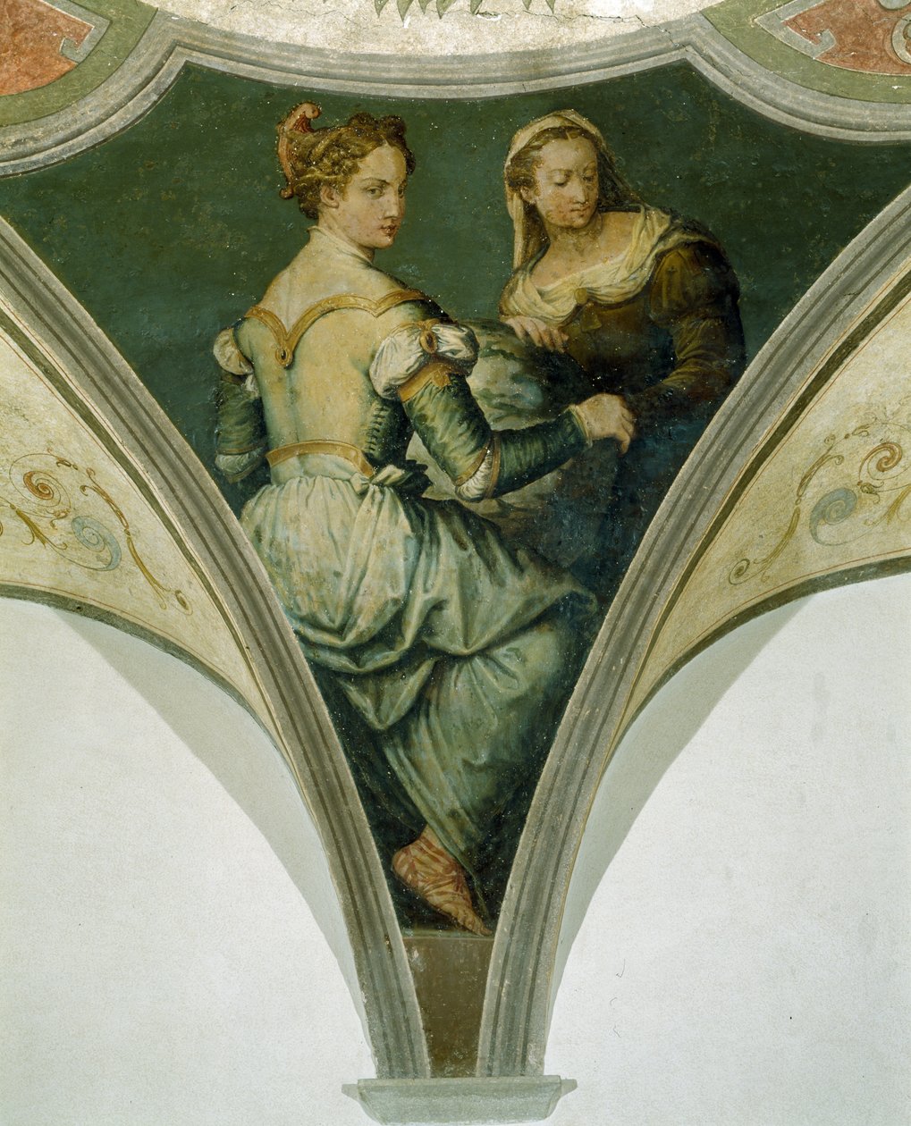 Muser, Apollons kammer og muserne af Giorgio Vasari