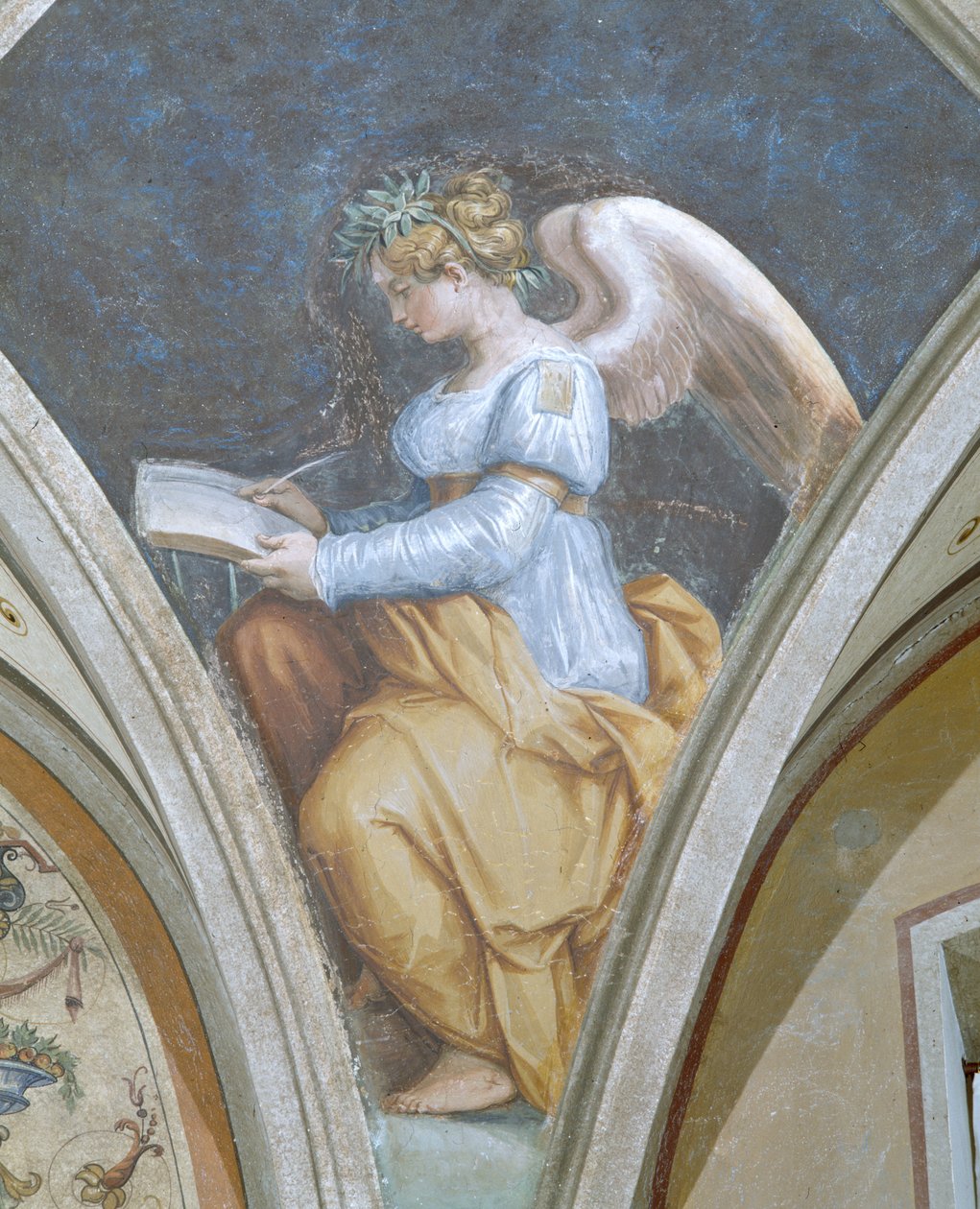 Poesi, De fire kunster, Peduccio, Camera della Fama, 1542 af Giorgio Vasari