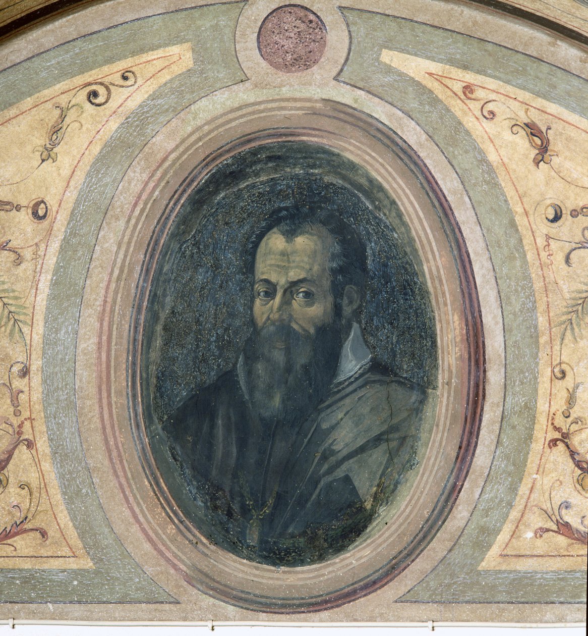 Portræt af en mand, Chamber of Fame, 1548 af Giorgio Vasari