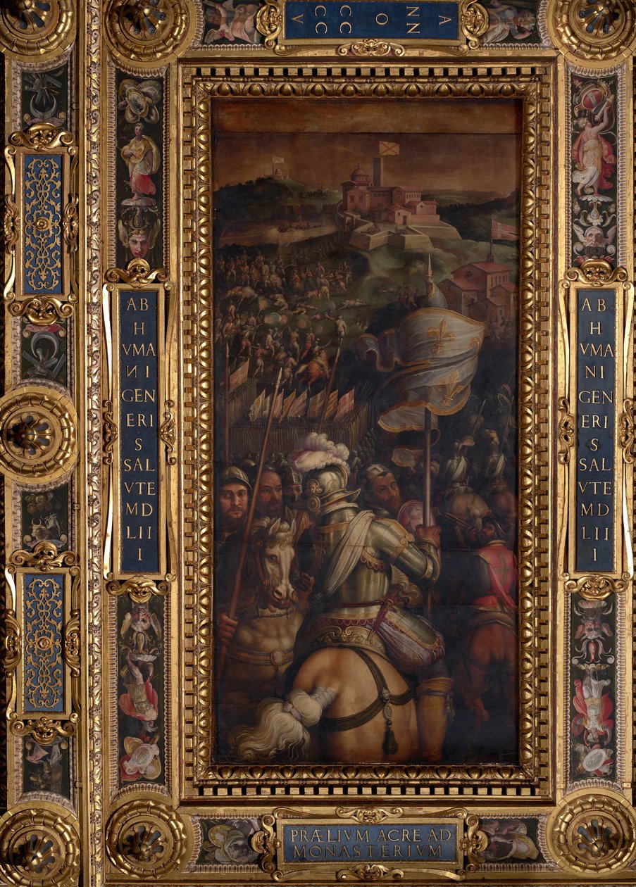 Storm af Monasteros fæstning af Giorgio Vasari