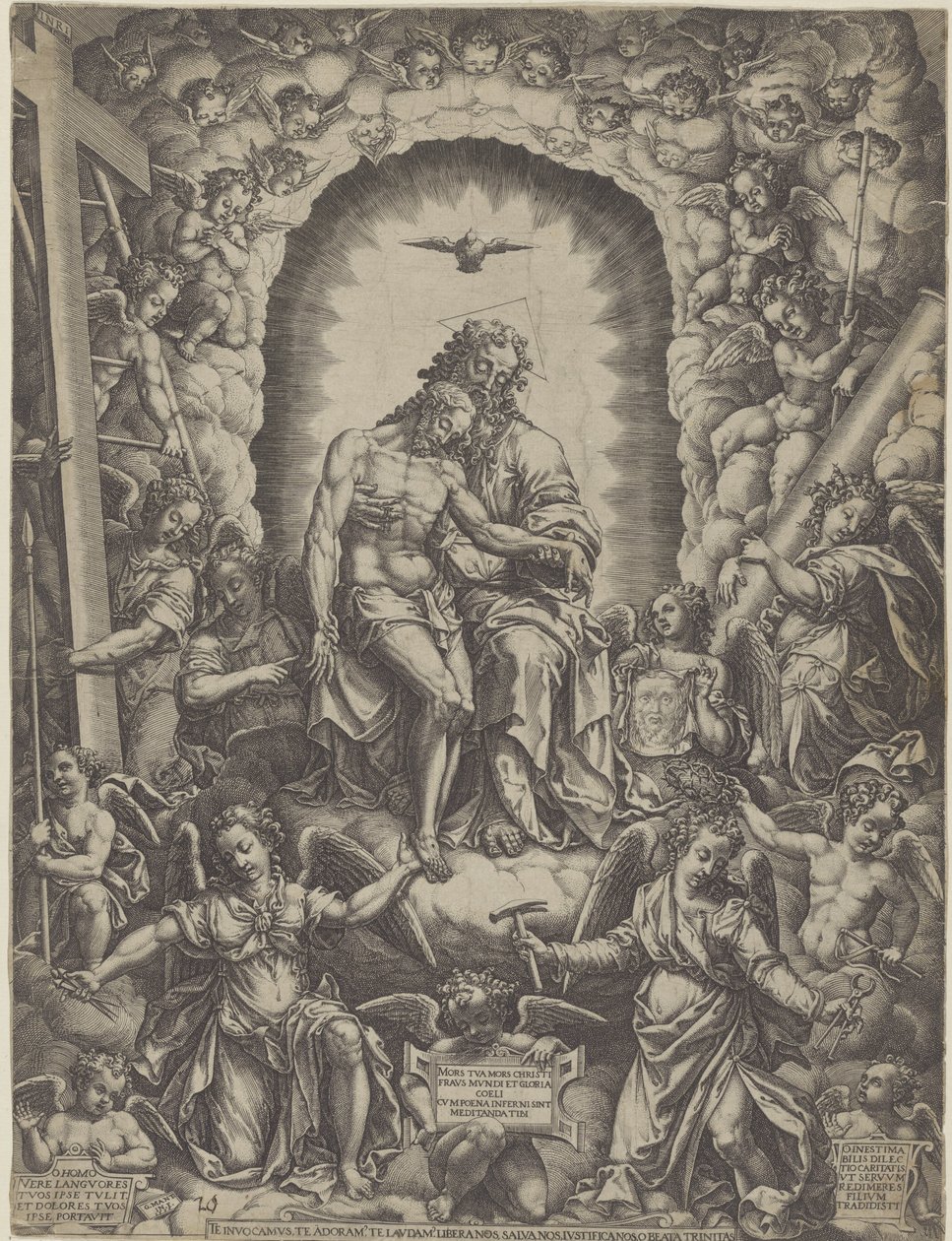Hellig Treenighed af Giorgio Ghisi