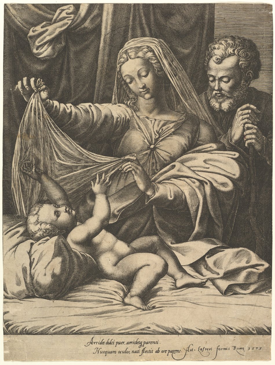 Madonnaen af Loreto, i 1575. af Giorgio Ghisi