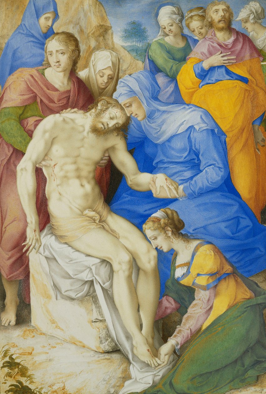 Klagesangen, af Giorgio Giulio Clovio