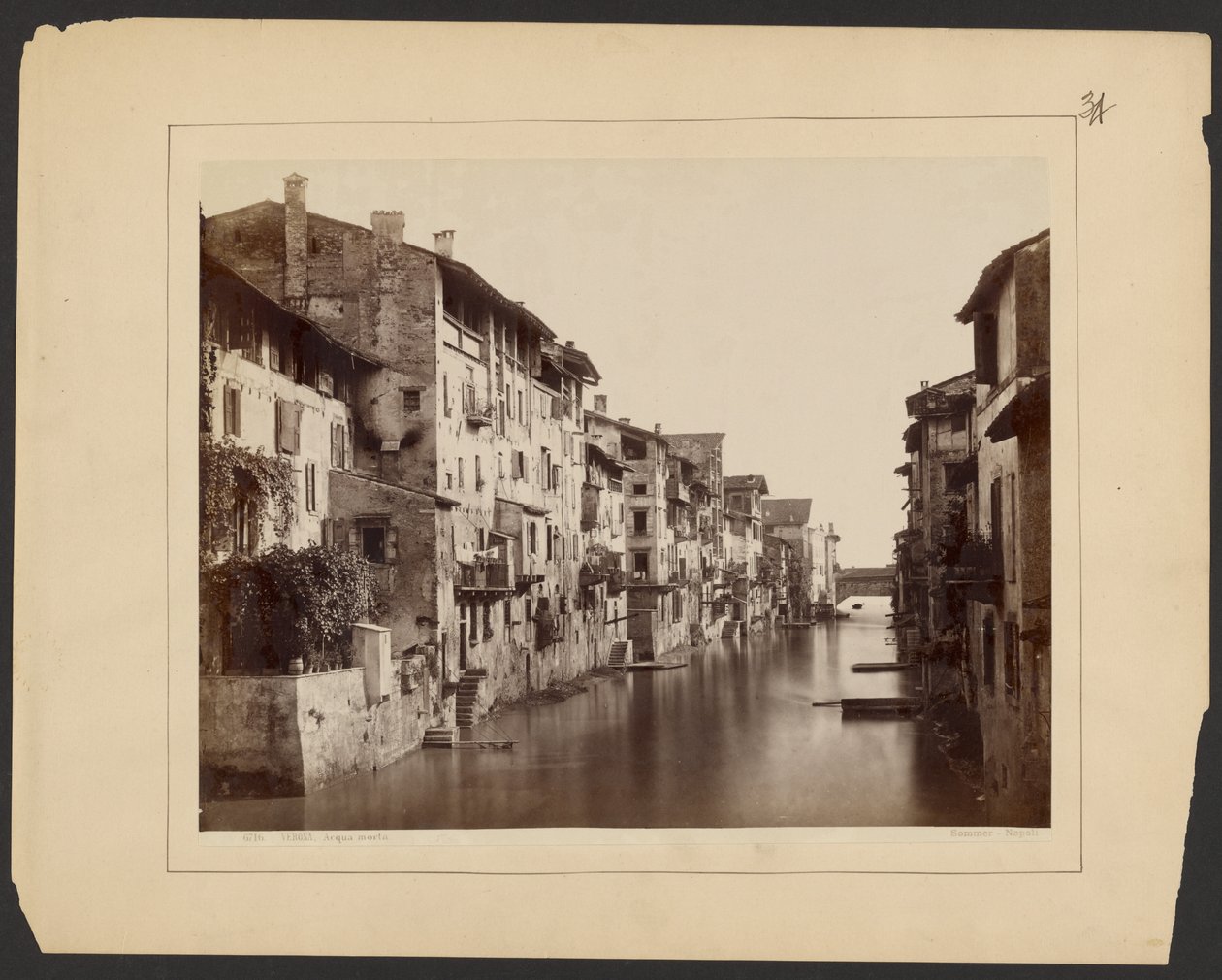 Verona, stille vand af Giorgio Sommer