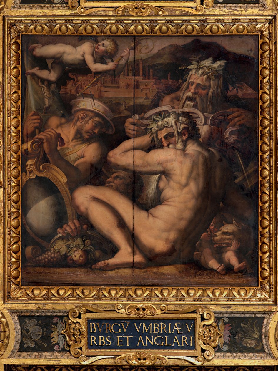 Allegori om Borgo San Sepolcro og Anghiari af Giorgio Vasari