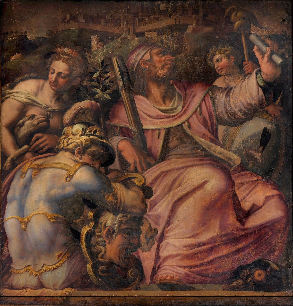 Allegori af Certaldo, 1563-1565 af Giorgio Vasari