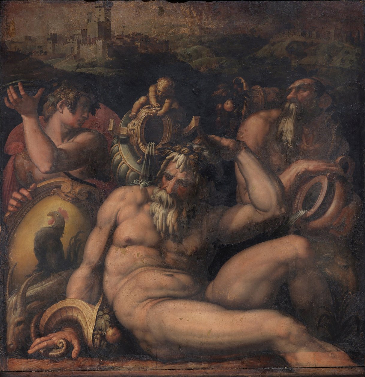 Allegori af Chianti, 1563-1565 af Giorgio Vasari