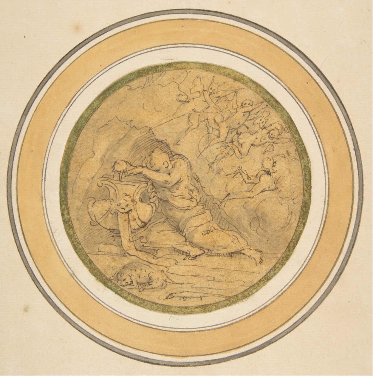 Allegorie des Vergessens af Giorgio Vasari