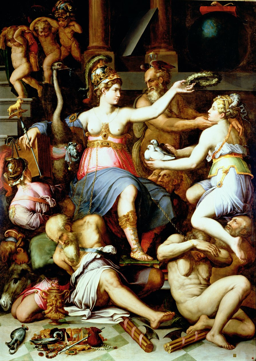 Allegori om retfærdighed af Giorgio Vasari