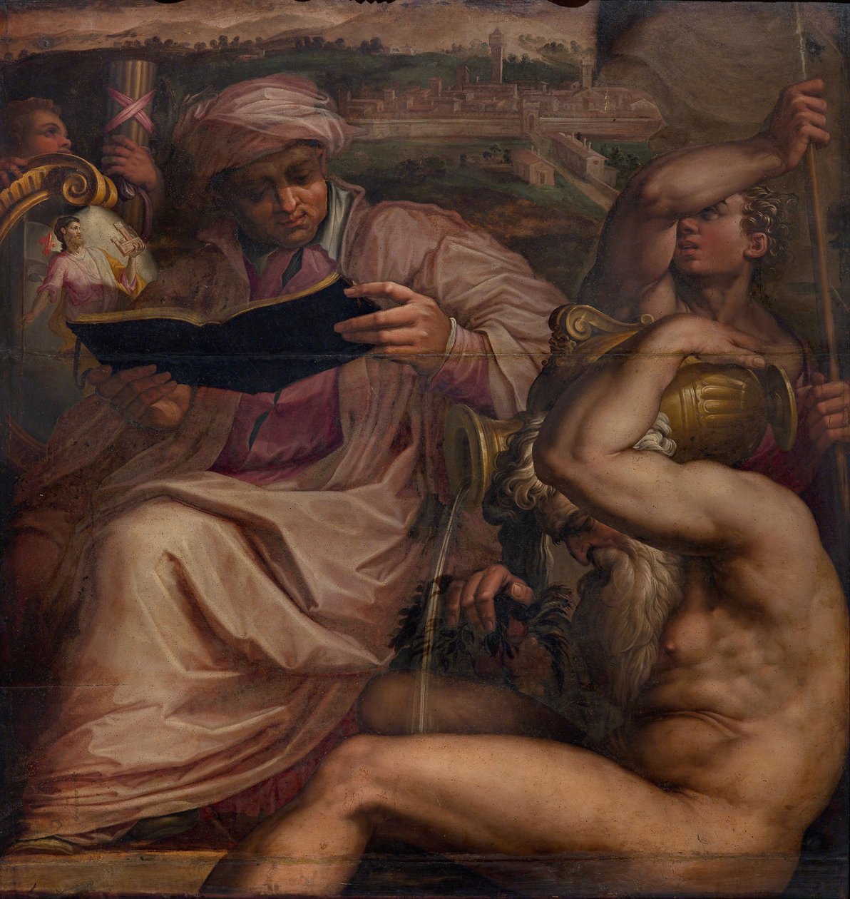 Allegori af Mugello, 1563-1565 af Giorgio Vasari