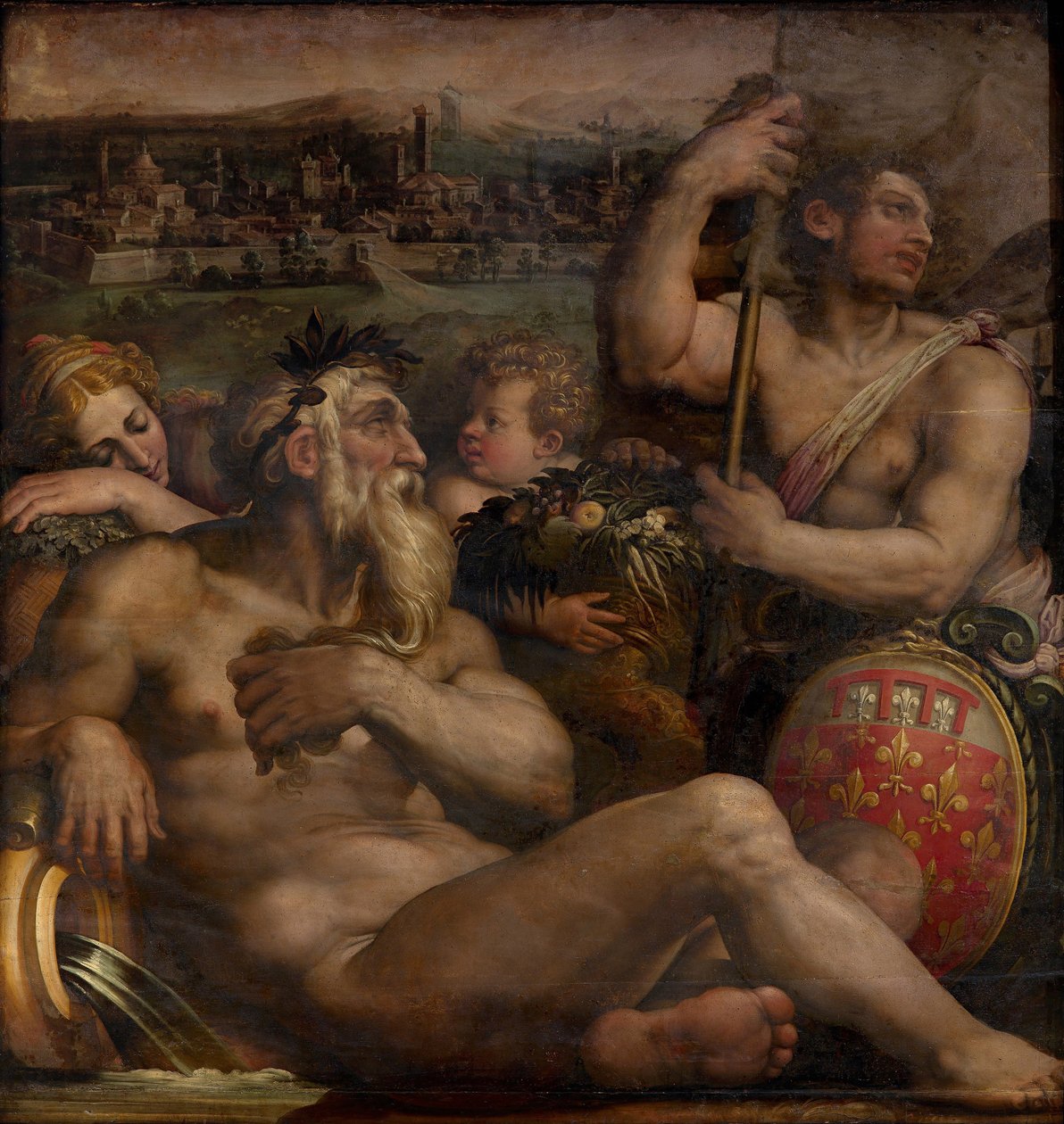 Allegori af Prato, 1563-1565 af Giorgio Vasari