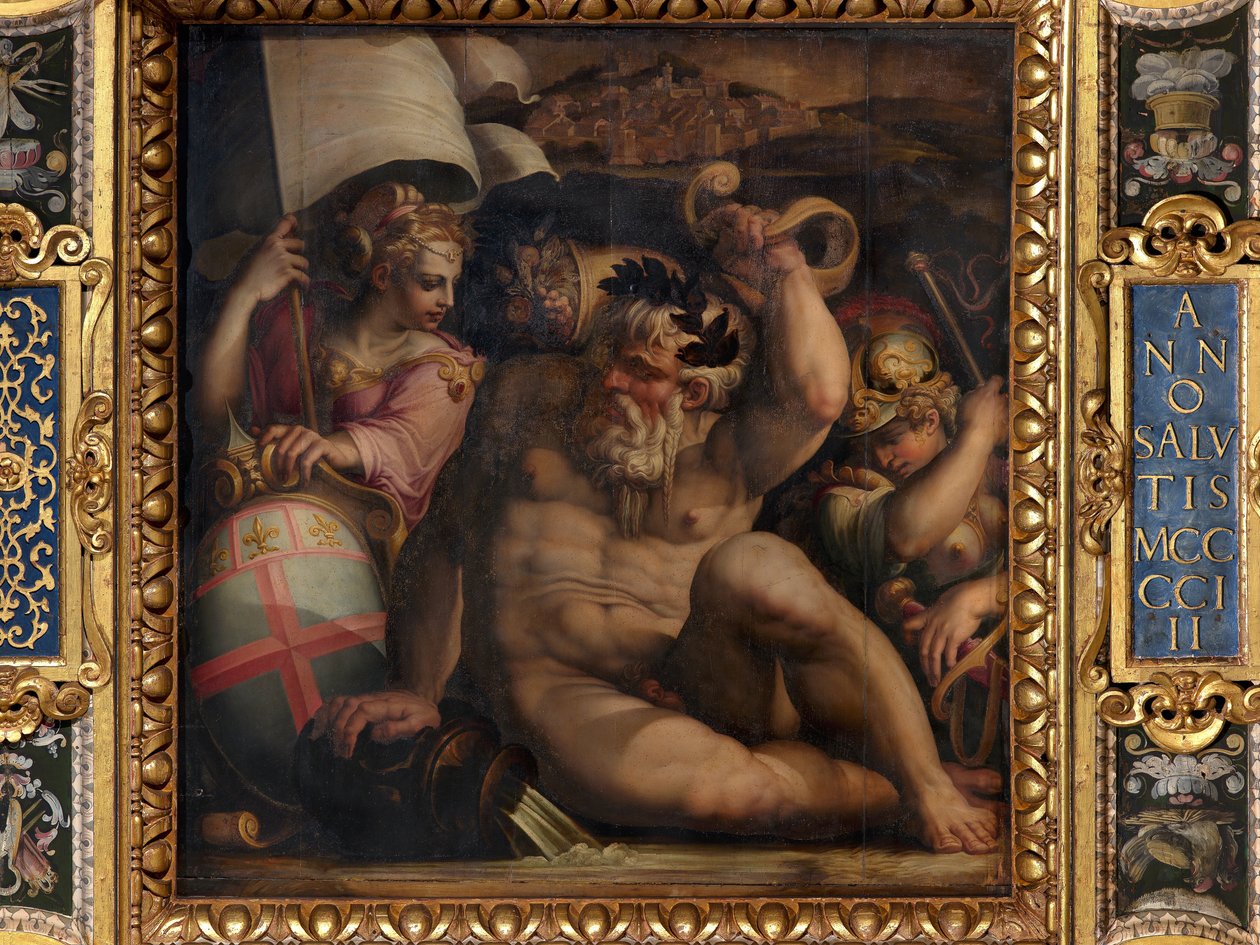 Allegori om Romagna af Giorgio Vasari