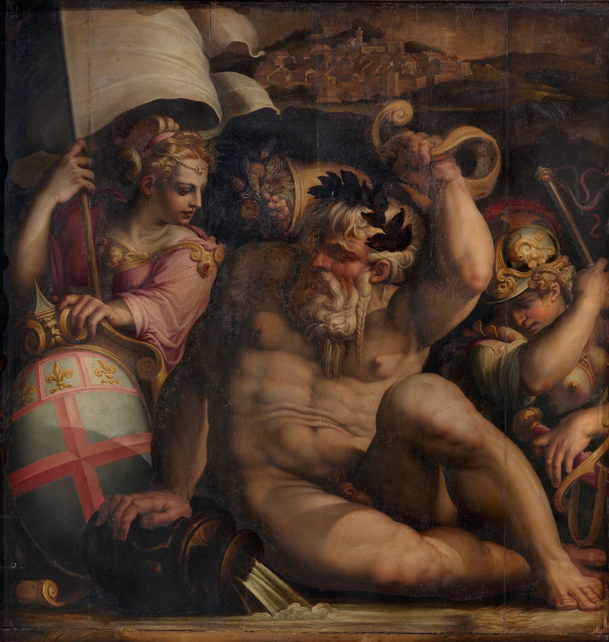 Allegori af Romagna, 1563-1565 af Giorgio Vasari