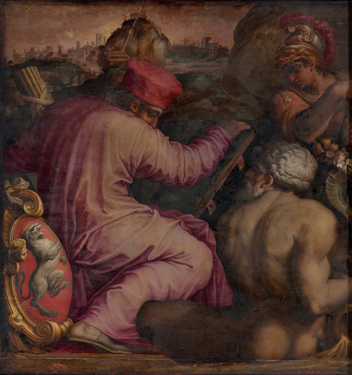 Allegori af San Miniato i nedre Valdarno, 1563-1565 af Giorgio Vasari