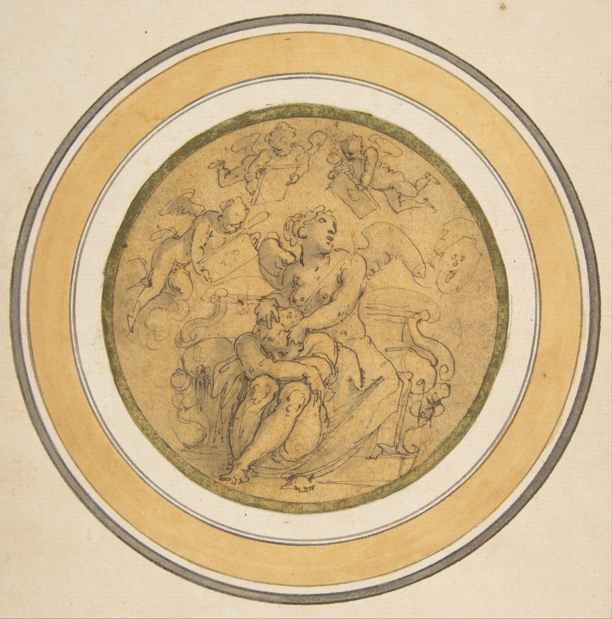 Allegorie des Schlafes af Giorgio Vasari