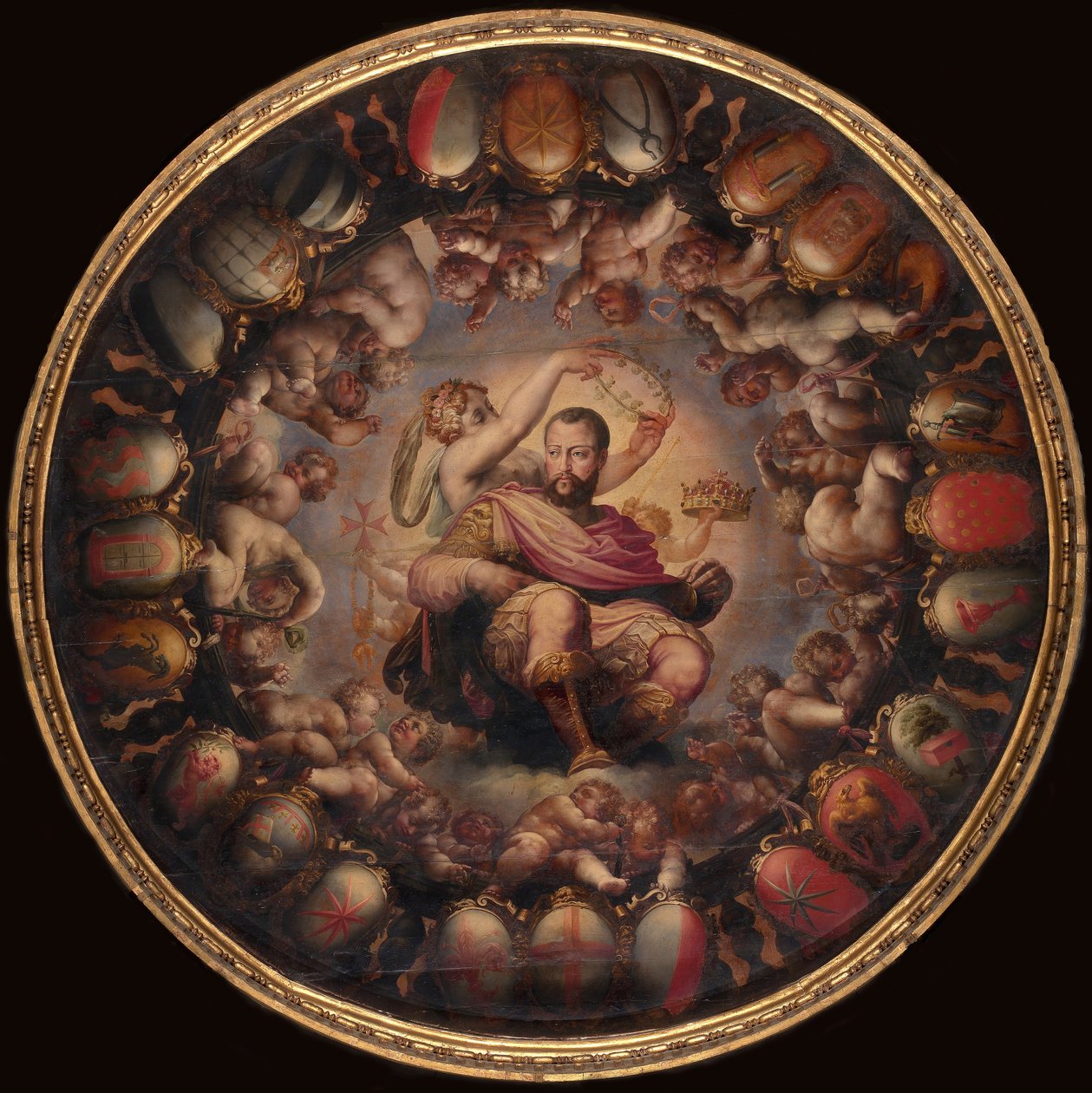 Apoteose af Cosimo I de Medici, 1563-1565 af Giorgio Vasari