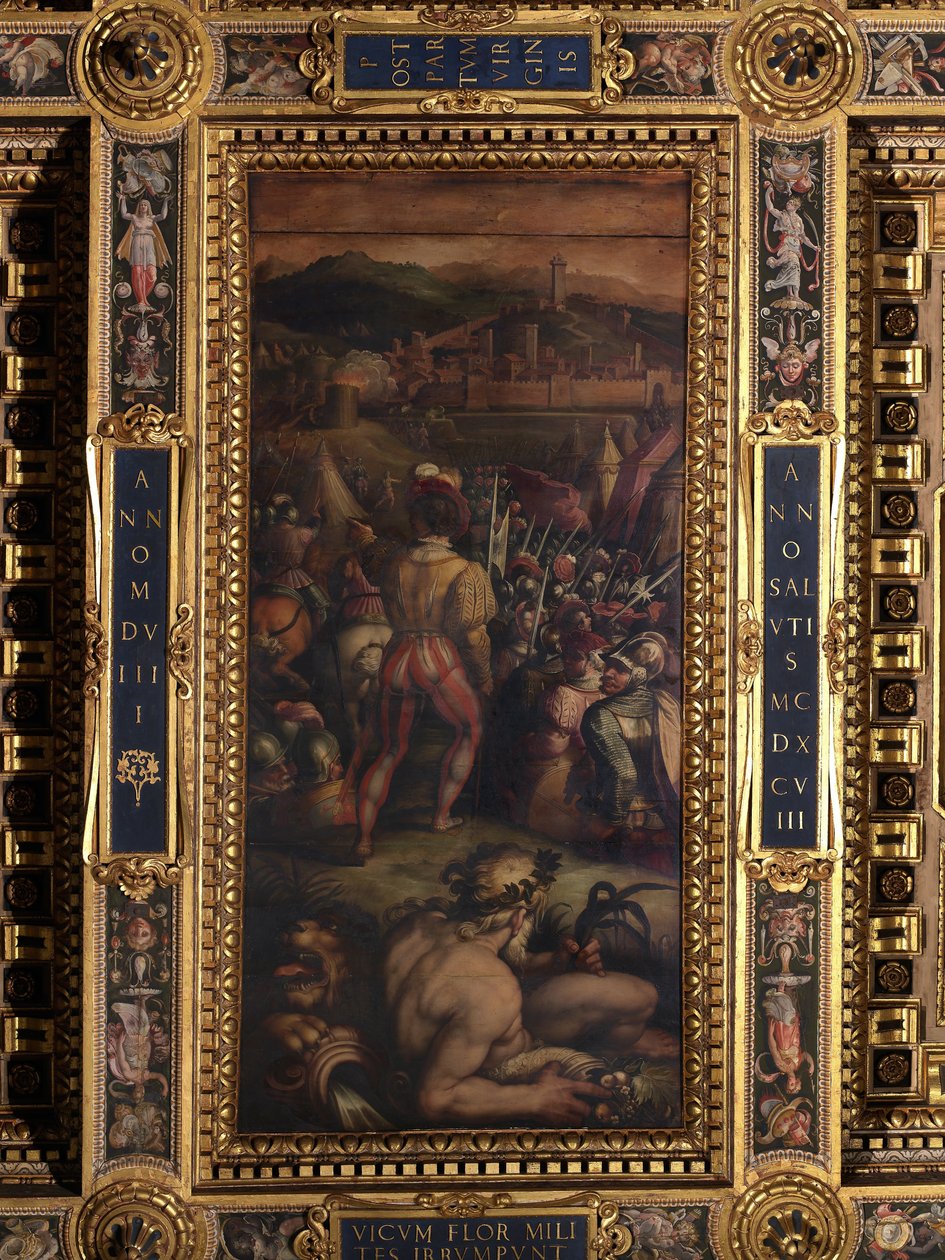 Optagelse af Vicopisano af Giorgio Vasari