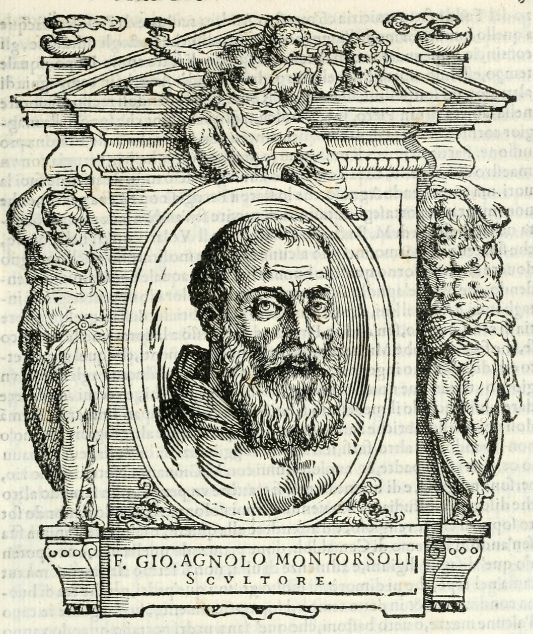 Portræt af Giovanni Angelo Montorsoli, Vasari 1568 af Giorgio Vasari