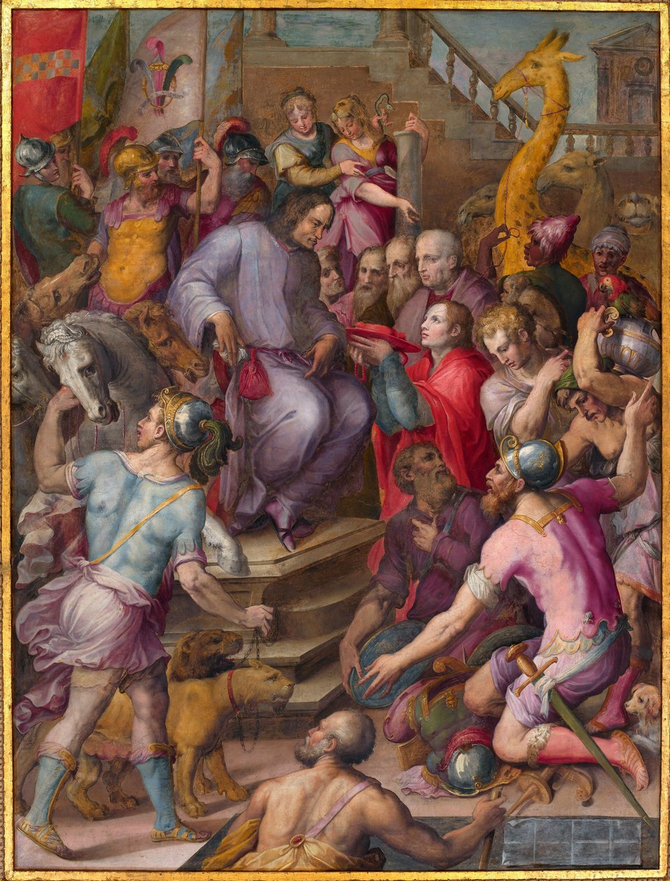 Laurent af Medicis eller Laurent den Storslåede (Lorenzo il Magnifico af Giorgio Vasari