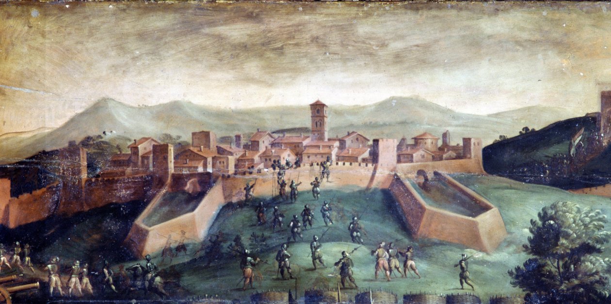 Erobringen af Casole, Italien af Giorgio Vasari