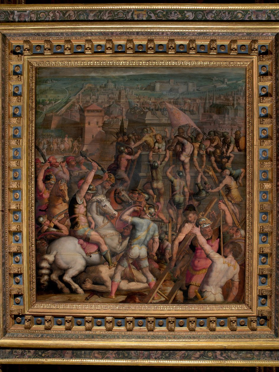 Indtagelsen af Milano af Giorgio Vasari