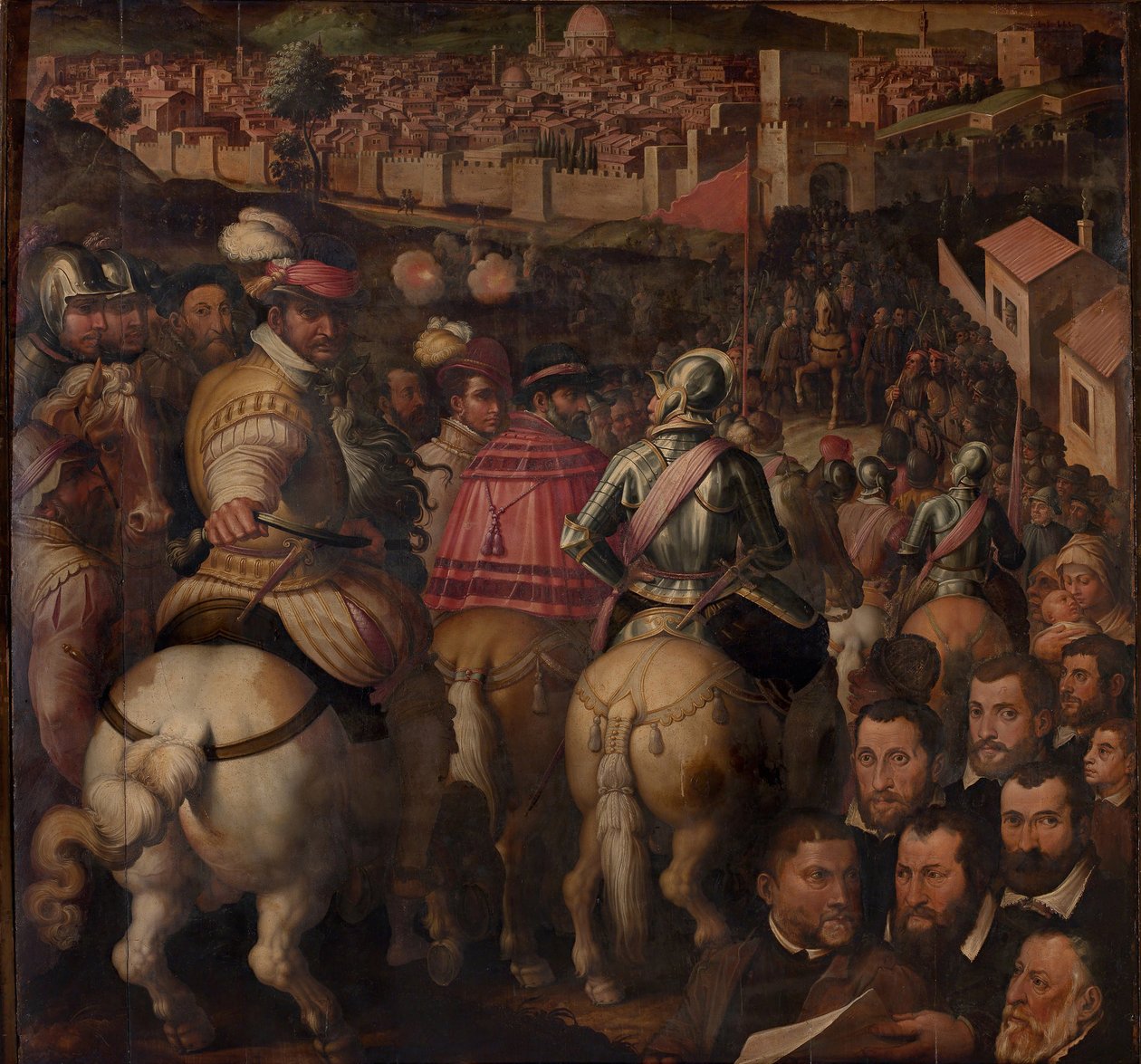 Triumf af krigen mod Siena, 1563-1565 af Giorgio Vasari