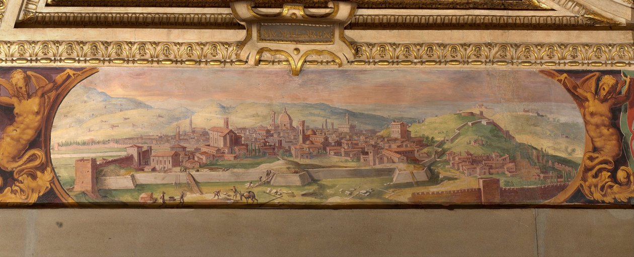 Udsigt over Firenze, 1557-1558 af Giorgio Vasari