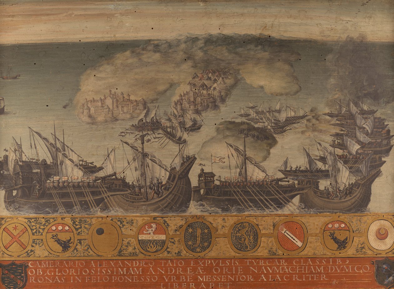 Søsejr af Koroni, Peloponnes af Giorgio di (1500 1559) Giovanni