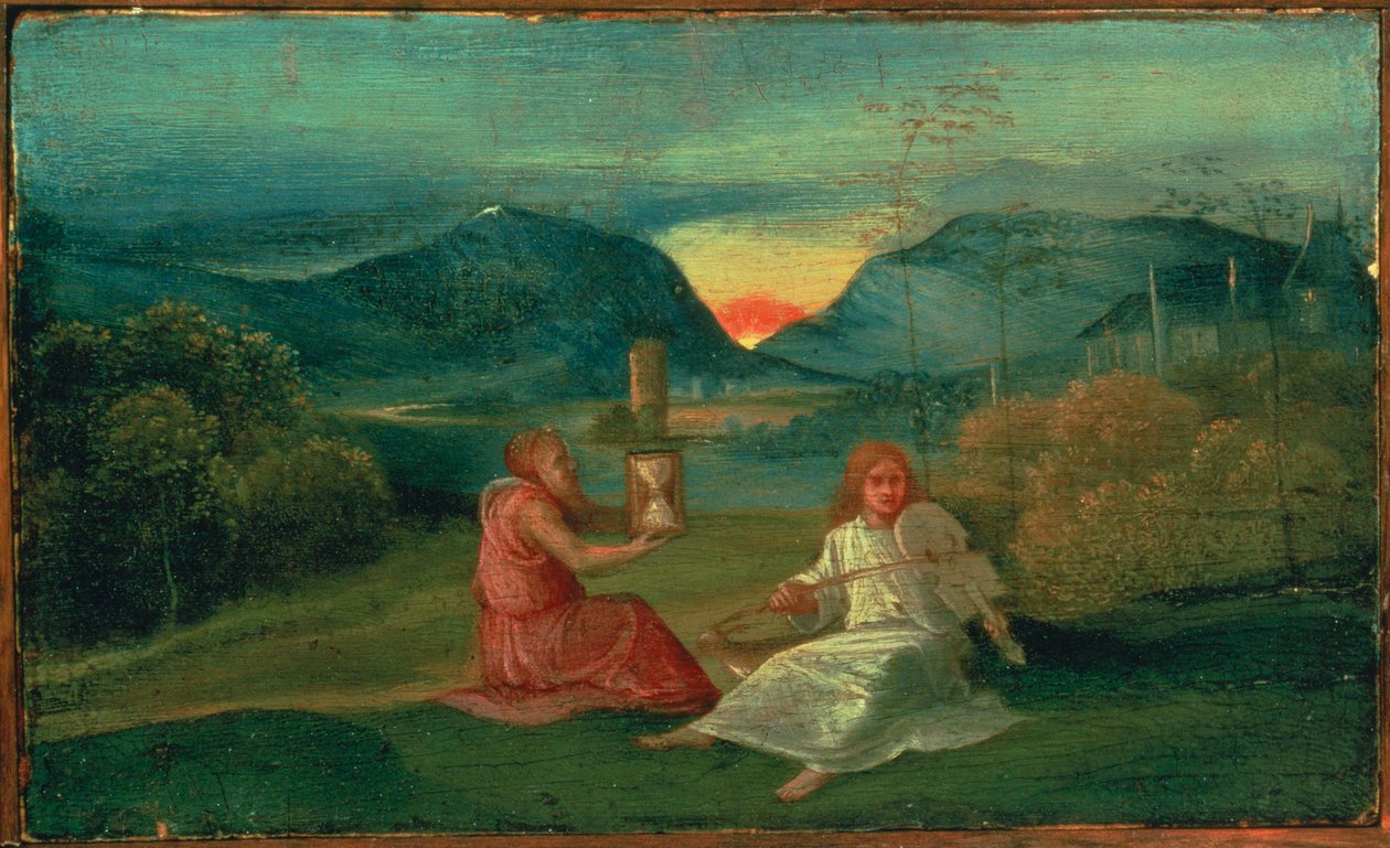 Timeglas af Giorgione da Castelfranco