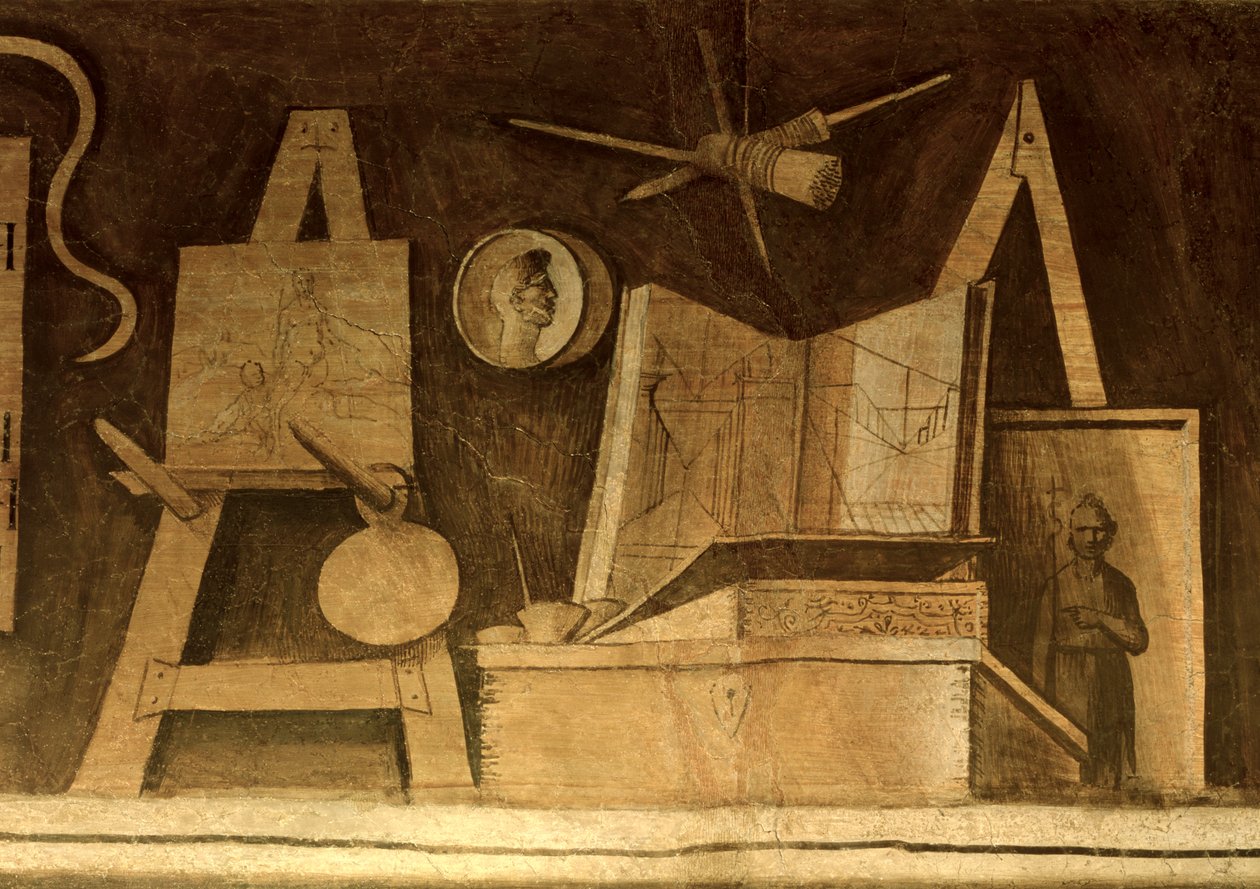 Maleri: Forskellige instrumenter af Giorgione da Castelfranco
